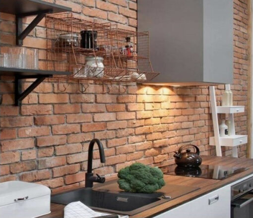 gạch giả cổ ốp tường