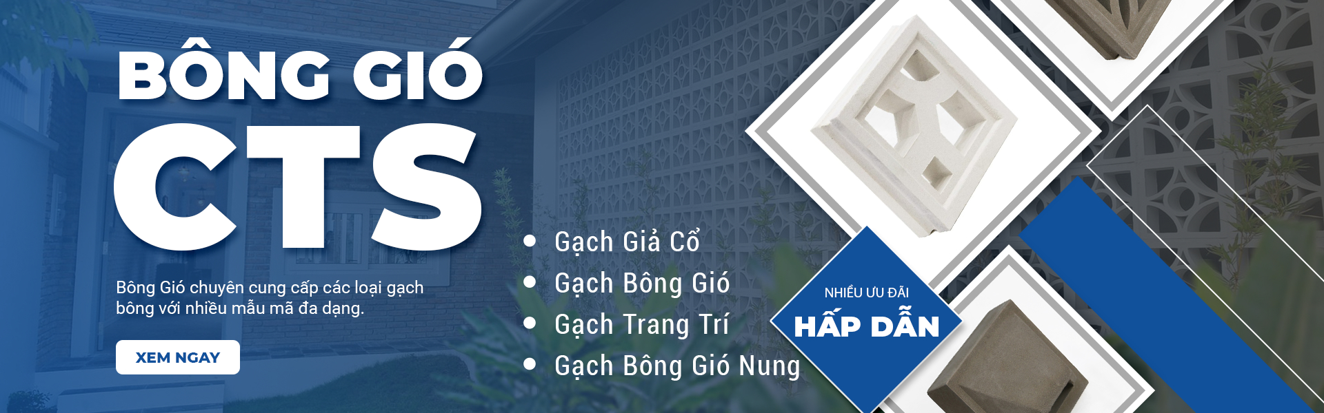 Gạch Bông Gió CTS 