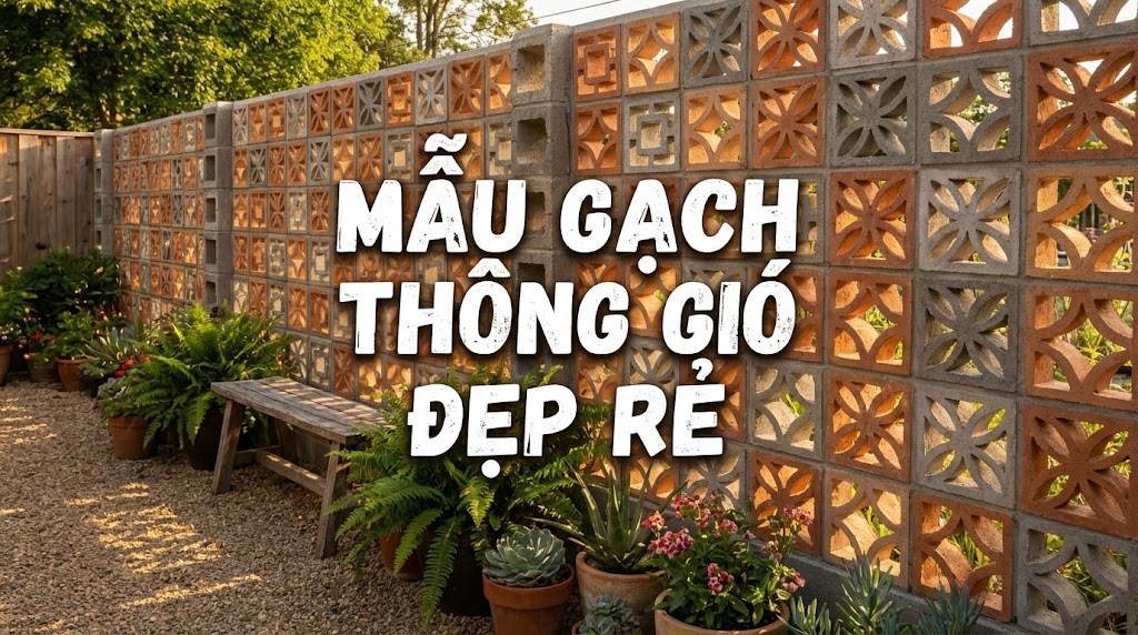 Mẫu gạch bông gió đẹp rẻ Mẫu gạch bông gió đẹp rẻ