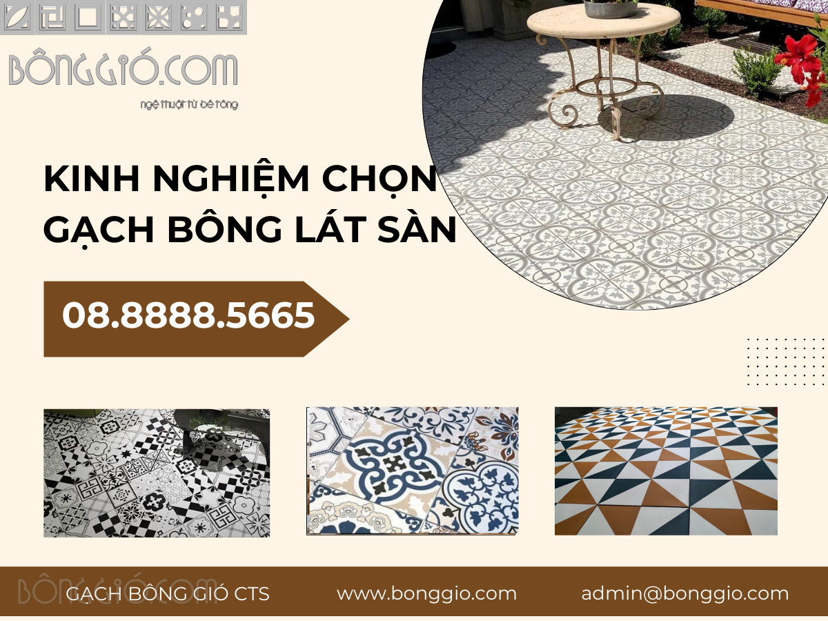 5+ Kinh Nghiệm Chọn Gạch Bông Lát Sàn Phù Hợp Với Từng Không Gian 22 Kinh nghiệm chọn gạch bông lát sàn