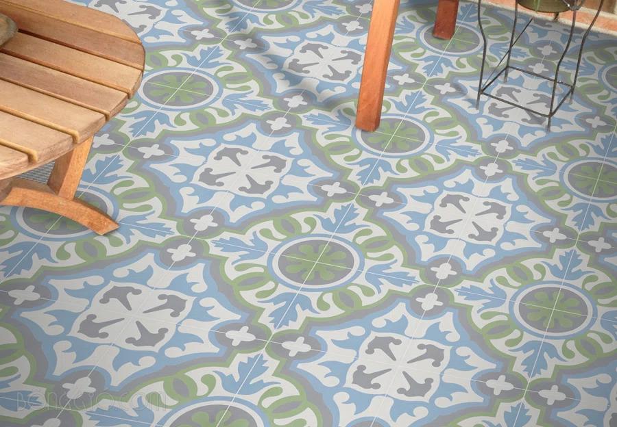 Mẫu Gạch Bông Lát Ban Công Đẹp Và Bán Chạy Nhất Hiện Nay 41 Gạch bông 30x30 lát ban công