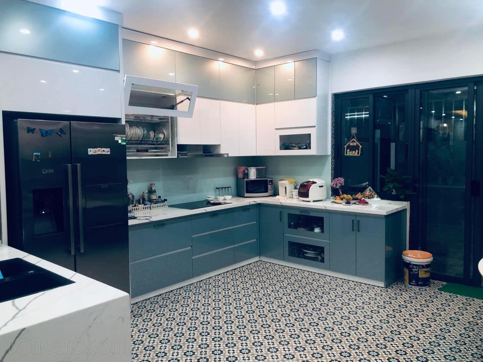 Bếp Lát Gạch Bông Đẹp | Mẫu Mã Đa Dạng, Giá Rẻ, Sản Xuất Theo Yêu Cầu 38 Gạch bông vuông lát nền nhà bếp