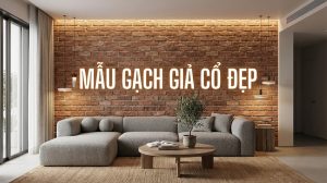 Mẫu gạch giả cổ đẹp