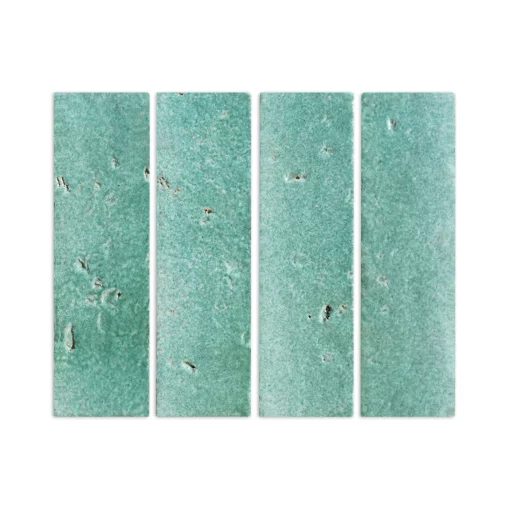 Gạch thẻ men gốm xanh ngọc CTS-Glaze-5x20-001 - Hình ảnh 2