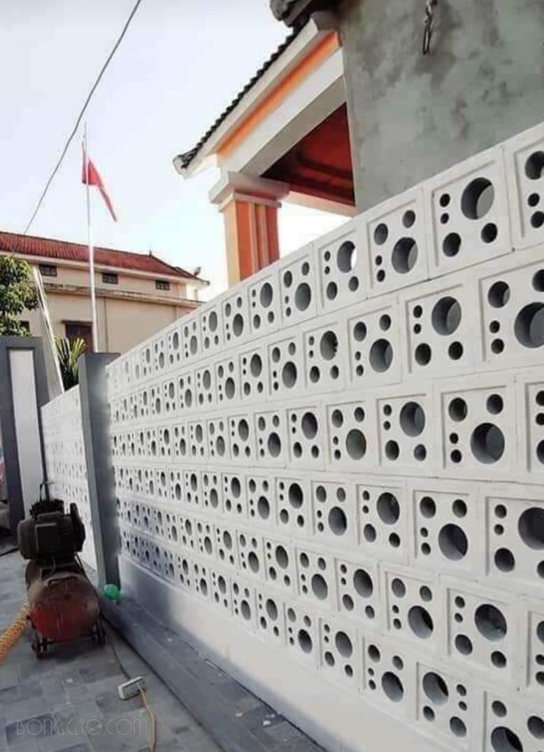Gạch Bông Gió Lỗ Tròn - Chất Lượng, Giá Tốt, Nhiều Ưu Đãi 53 Hàng rào bông gió lỗ tròn bọt biển