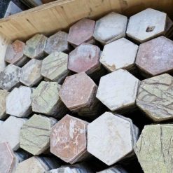 Đá granite lục giác đủ màu trang trí CTS-DLS-100