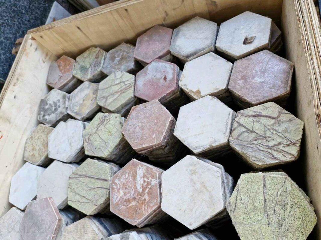 Đá granite lục giác đủ màu trang trí CTS-DLS-100 10 Đá granite lục giác đủ màu trang trí CTS-DLS-100