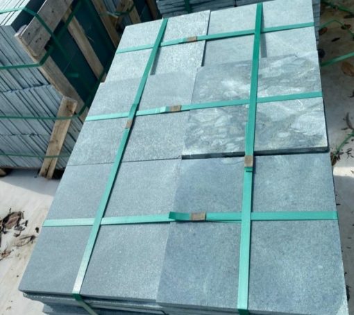 Đá xanh rêu thanh hóa mài hone 30×30 lát sân trang trí CTS-DLS-142