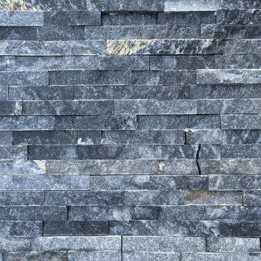 Đá ghép đen ánh kim ốp tường 10×50 CTS-DOT-TN-110