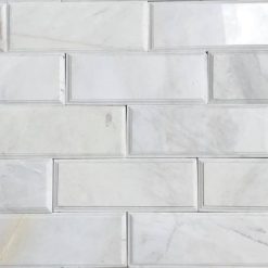 Đá mài bóng trắng sữa ốp tường 10×20 CTS-DOT-TN-114