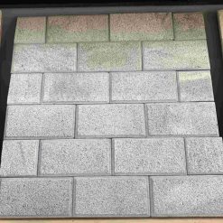Đá băm xám giả cổ 10×20 ốp tường trang trí CTS-DOT-TN-2