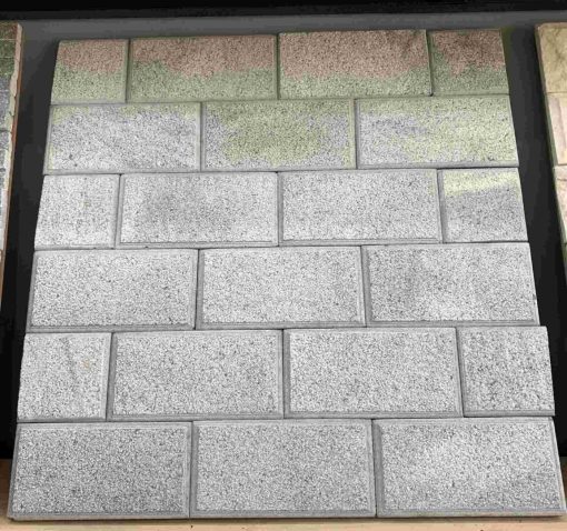 Đá băm xám giả cổ 10×20 ốp tường trang trí CTS-DOT-TN-2