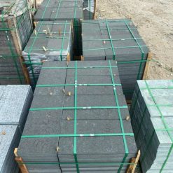 Đá bazan đen khò lửa lát sân cao cấp CTS-DLS-8