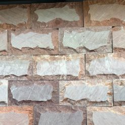 Đá bóc đỏ 10×20 ốp tường trang trí CTS-DOT-TN-13