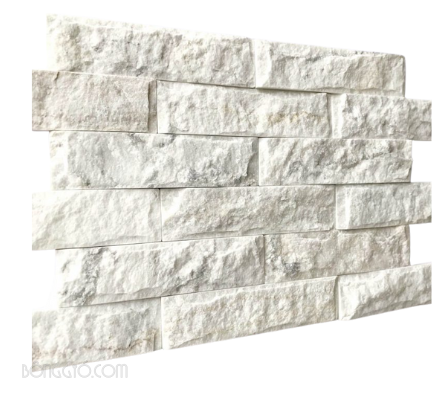 Đá bóc trắng sữa ốp tường 5x20 CTS-DOT-TN-81 10 Đá bóc trắng sữa ốp tường CTS-DOT-TN-81