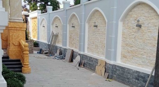 Đá bóc vàng 10×20 ốp tường CTS-DOT-TN-7