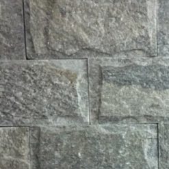 Đá bóc xanh cốm tự nhiên 10×20 ốp tường CTS-DOT-NK-14