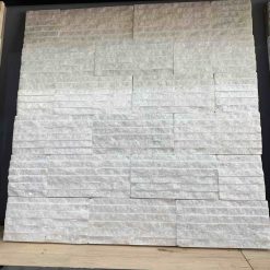 Đá chẻ trắng muối 10×20 ốp tường trang trí CTS-DOT-TN-15