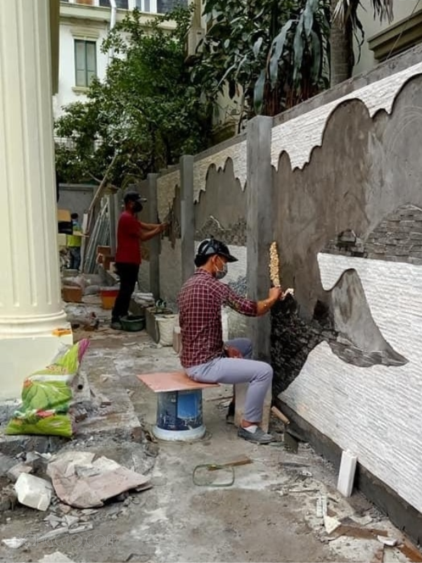 Đá chẻ trắng muối 10×20 trang trí CTS-DOT-TN-90 11 Đá chẻ trắng muối 10×20 trang trí CTS-DOT-TN-90