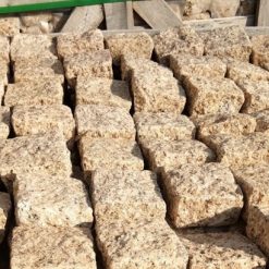 Đá cubic vàng bình định lát sân 10x10x5 CTS-DLS-98