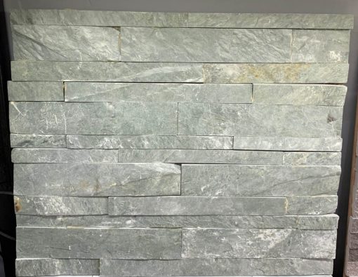 Đá ghép xanh hải dương 10×50 ốp tường trang trí CTS-DOT-NK-5