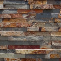 Đá ghép xanh vàng ốp tường CTS-DOT-TN-108