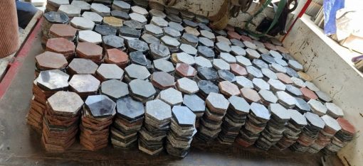 Đá granite lục giác đủ màu trang trí CTS-DLS-100