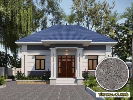 Đá tím hoa cà khò lát sân CTS-DLS-51