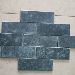 Đá mài bóng xanh rêu 10×20 trang trí sân vườn CTS-DOT-TN-123