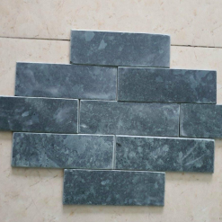 Đá mài bóng xanh rêu 7.5×22 ốp tường CTS-DOT-TN-124