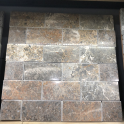 Đá ốp tường mài bóng vàng bông 10×20