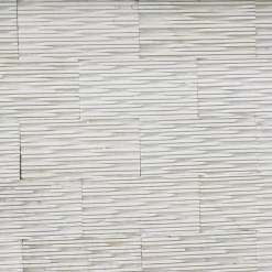 Đá răng lược trắng 10×20 ốp tường trang trí CTS-DOT-TN-57