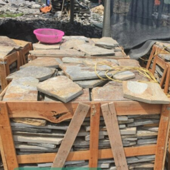 Đá rối chẻ bao vàng ánh kim CTS-DOT-TN-60