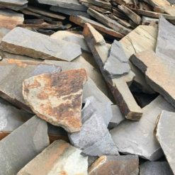 Đá rối chẻ bao vàng rỉ sét trang trí CTS-DOT-TN-137