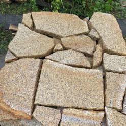 Đá rối granit vàng nhạt trang trí CTS-DOT-TN-139