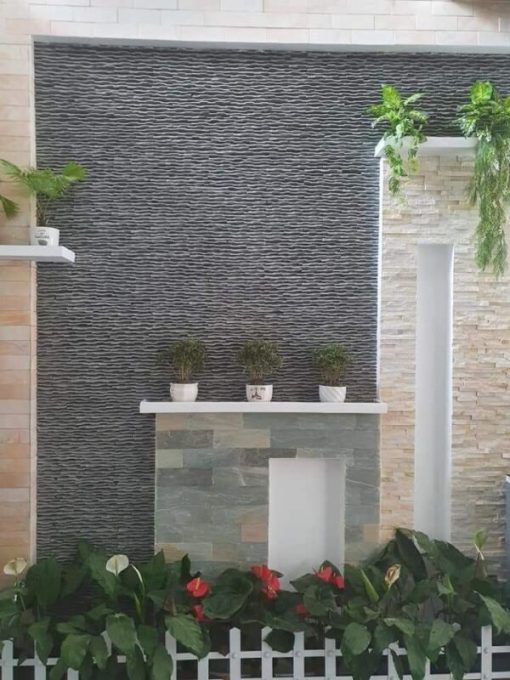 Đá suối quy cách ốp tường trang trí CTS-DOT-143