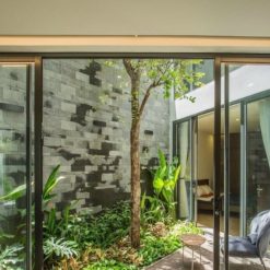 Đá tổ ong xám tự nhiên CTS-DOT-TN-75