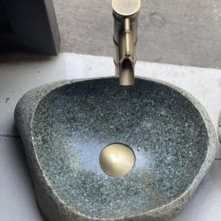 Chậu rửa lavabo đá cuội tự nhiên