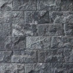 Đá ốp tường bóc đen 10×20 tự nhiên CTS-DOT-TN-130