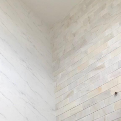 Đá mài bóng trắng sữa 7.5×22 sân vườn CTS-DOT-118