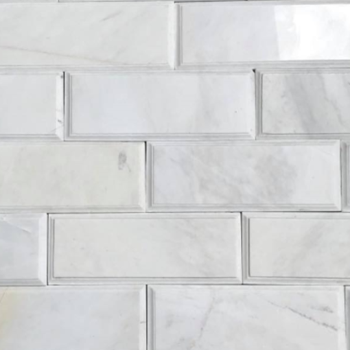 Đá mài bóng trắng sữa 15×30 trang trí CTS-DOT-TN-117