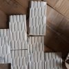 Đá răng lược trắng 10×20 tự nhiên ốp tường CTS-DOT-TN-133
