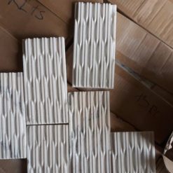 Đá răng lược trắng 10×20 tự nhiên ốp tường CTS-DOT-TN-133