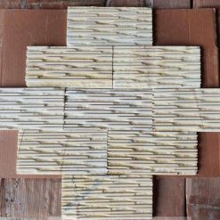 Đá răng lược vàng 10×20 ốp tường trang trí CTS-DOT-TN-134