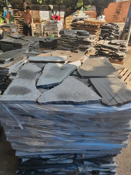 Đá rối tổ ong xám lát sân CTS-DLS-42