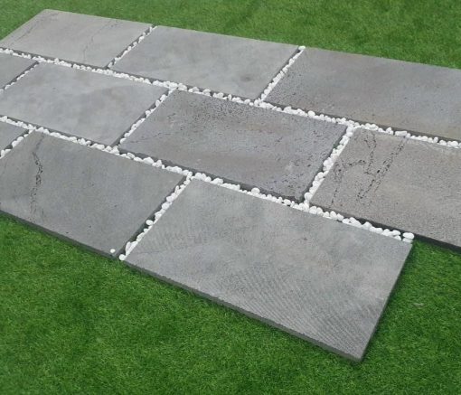 Đá ong xám 30x60x2 lát sân trang trí CTS-DLS-116