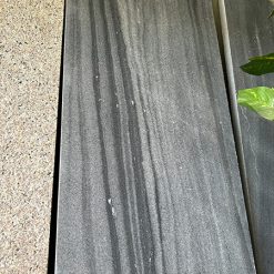 Đá sọc dưa mài hone gam đen đậm lát sân 30×60 CTS-DLS-122