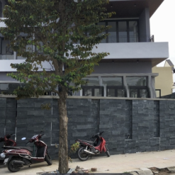 Đá ốp tường 5D màu xanh rêu CTS-TT-10