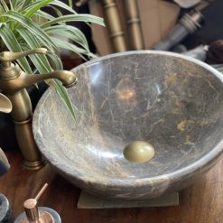 Chậu rửa đá tự nhiên dăm kết CTS-LA-DA-9
