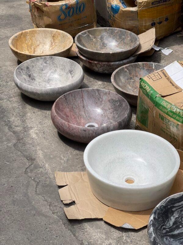 Chậu rửa đá tự nhiên vân tím CTS-LA-DA-10 13 Chậu rửa đá tự nhiên vân tím CTS-LA-DA-10